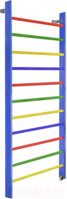 Шведская стенка Dinamika Цветная ZSO-000089 (2.4x1, сосна)