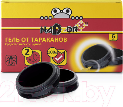 Набор ловушек для насекомых Nadzor От тараканов (6шт)
