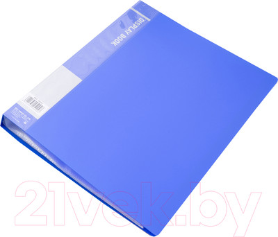 Папка для бумаг Deli А4 / 5004 (40л, синий)
