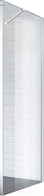 Душевая стенка BelBagno MARMI-80-FIX-C-Cr