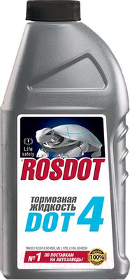 Тормозная жидкость Rosdot 4 / 430101Н03 (910г)