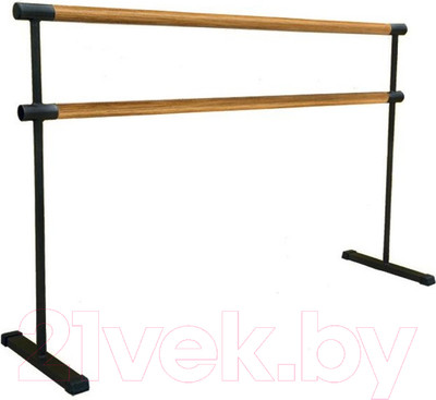 Станок хореографический Dinamika Мобильный двухрядный / ZSO-002286 (1.5м)