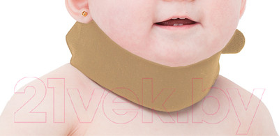 Ортез для фиксации шейного отдела позвоночника Trives Evolution Для новорожденных ТВ-000 (3.5-32см, бежевый)