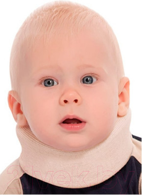 Ортез для фиксации шейного отдела позвоночника Trives Evolution Для новорожденных ТВ-000 (4-33см, бежевый)