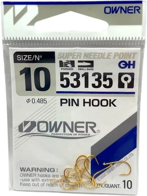 Крючок рыболовный Owner 53135-10 (10шт)
