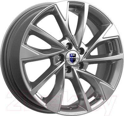 Литой диск K&K Роквуд 17x7" 5x108мм DIA 60.1мм ET 33мм Дарк платинум