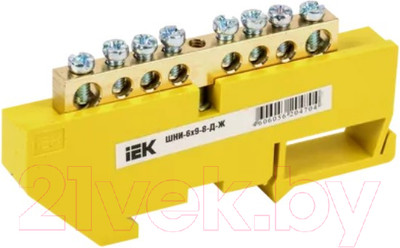 Шина нулевая IEK YNN10-69-8D-K05