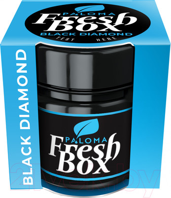 Ароматизатор автомобильный Paloma Fresh Box / 5997270720156 (Black Diamond)