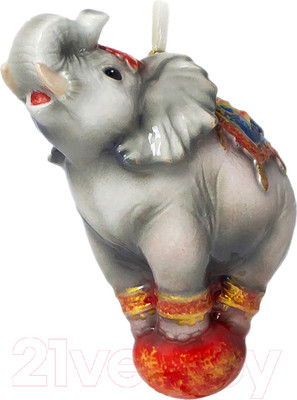 Елочная игрушка Грай Цирковой слон ЕГ-50
