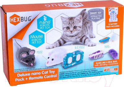 Набор игрушек для кошек Hexbug 420-6393-00GL06 (4шт)