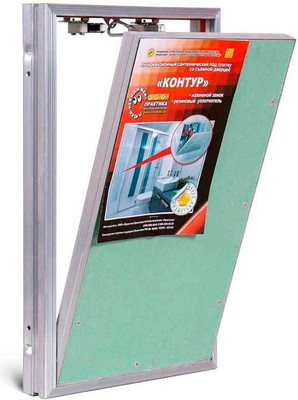 Люк под плитку Практика Контур 2.0 (25x40)