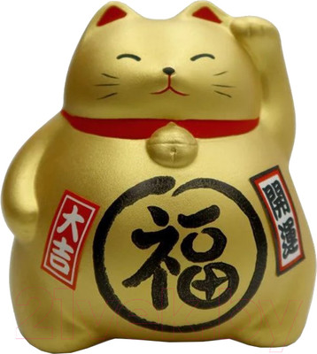 Копилка Hatamoto Манэки Кот MN-01 (золото)