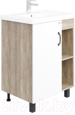 Тумба с умывальником Onika Тимбер 60.01 106115 + Фостер 60