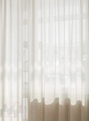Гардина LEGRAND Вуаль 300x280 / 58 087 901 с утяжелителем (молочный)