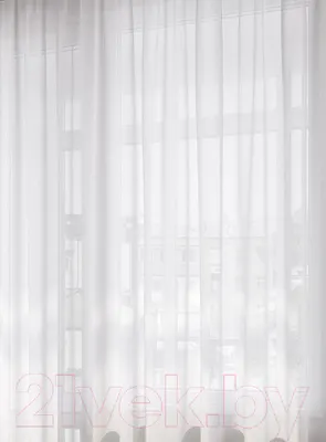 Гардина LEGRAND Вуаль 500x260 / 58 083 049 с утяжелителем (белый)