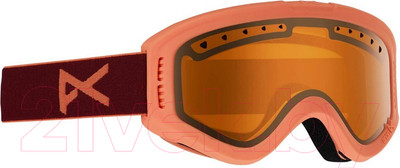 Маска горнолыжная Anon Tracker / 18527102680NA (коралловый)