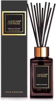 Аромадиффузор Areon Sticks Premium Vanilla Black / ARE-PSL03 (85мл)