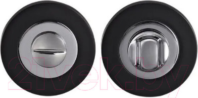 Фиксатор дверной защелки Oro & Oro WC 30WC-16E (черный/CP)