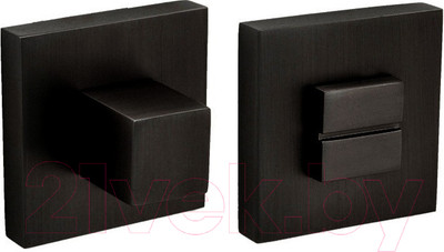 Фиксатор дверной защелки Oro & Oro WC 31WC-15E (черный)