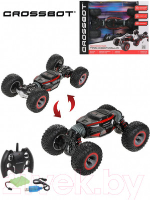 Радиоуправляемая игрушка Crossbot Машина Трансформация / 870612 (красный)