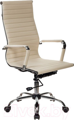 Кресло офисное Бюрократ CH-883 (экокожа слоновая кость)