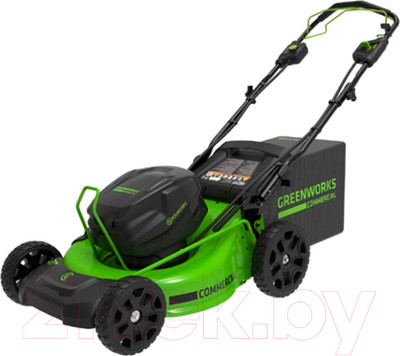 Газонокосилка аккумуляторная Greenworks GC82LM51SP2 самоходная, бесщеточная 82V 51см / 2515907 (без АКБ и ЗУ)