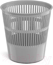 Корзина для бумаг Erich Krause Classic / 55909 (серый)