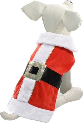 Попона для животных Triol New Year Костюм Деда Мороза / 12261269 (M, красный)