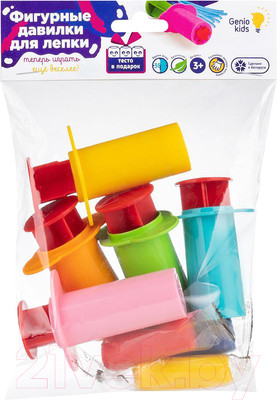 Набор для лепки Genio Kids Фигурные давилки для лепки / TA2011