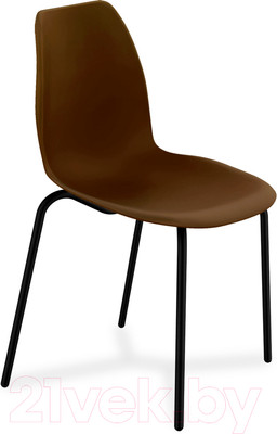 Стул Sheffilton SHT-ST29/S130 (коричневый/черный муар)