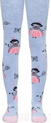 Колготки детские Conte Kids Sof-Tiki 523 (р.128-134, светло-голубой)