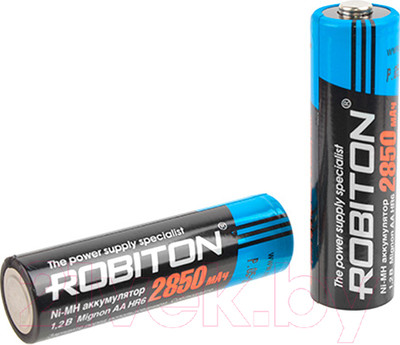 Комплект аккумуляторов Robiton 2850MHAA / 10203 (2шт)