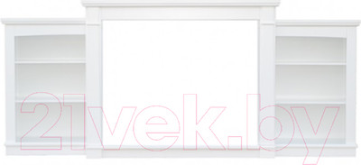 Портал для камина Смолком Jazz TV Stand MB/JUP/SYM26 (бьянко белый)