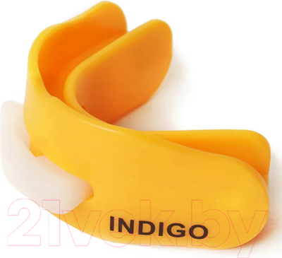 Боксерская капа Indigo Sport MD-01-TP (оранжевый)