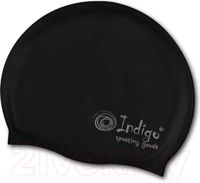 Шапочка для плавания Indigo Sport 102 SC (черный)