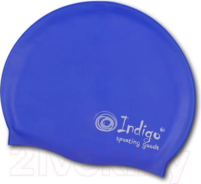 Шапочка для плавания Indigo Sport 103 SC (синий)