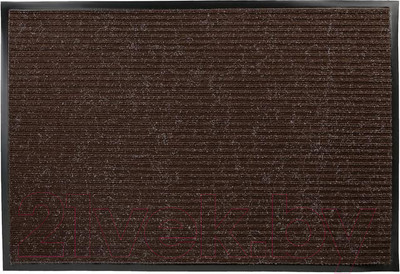 Коврик грязезащитный Kovroff Стандарт ребристый 90x120 / 20403 (коричневый)
