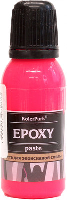 Пигментная паста KolerPark Флуоресцентная (20мл, пурпурный)