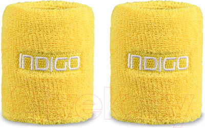 Комплект напульсников Indigo Sport IN266 (желтый)