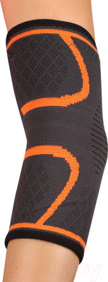Суппорт локтя Indigo Sport IN206 (M, черный/оранжевый)