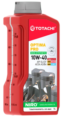 Моторное масло Totachi Niro Optima Pro Semi-Synthetic 10W40 A3/B4 SL/CF / 1C401 (1л)