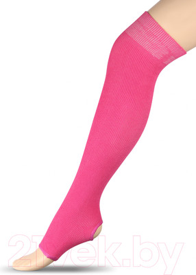 Гетры для художественной гимнастики Indigo Sport ЛВ5 (65см, фуксия)