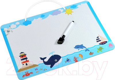 Доска для рисования Десятое королевство Планшет маркерный Море / 02910