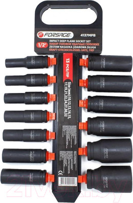 Набор головок слесарных Forsage F-4137MPB (50480)