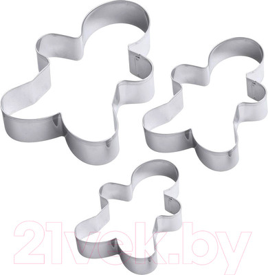 Набор форм для печенья Мультидом Пряничный человечек / AN8-50