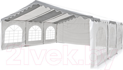 Торговая палатка Sundays Party 6x6 (белый/серый)