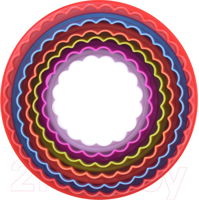 Набор форм для печенья Мультидом Круг / MS8-84