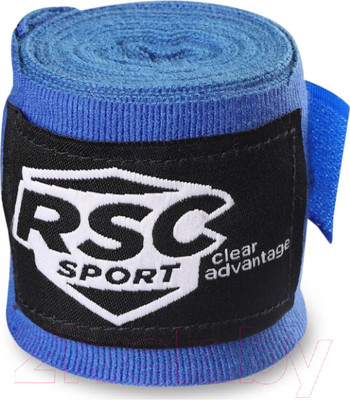 Боксерские бинты RSC RSC004 (3м, синий)