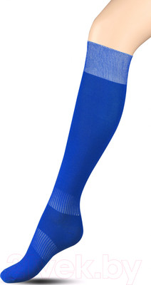 Гетры футбольные Indigo Sport Спорт 2 (р-р 44-45, васильковый)