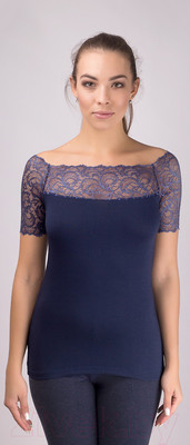 Футболка домашняя Verally 366-1 (р.170,176-92-98, темно-синий)